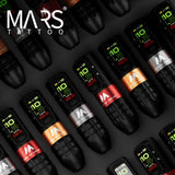 Super fast charging TFT Colorful display brushless motor wireless battery liner shader tattoo pen machine