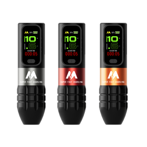 Super fast charging TFT Colorful display brushless motor wireless battery liner shader tattoo pen machine