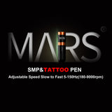 SMP Dot tattoo Super power adjustable speed brushless motor wireless battery liner shader tattoo pen machine
