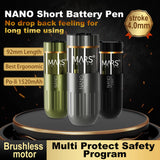 Mini portable brushless motor short wireless liner shader tattoo battery pen machine