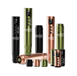 Wireless battery PMU Permanent Makeup Machine Professional TFT colorful display coreless motor liner shader tattoo pen machine